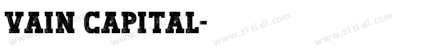 Vain Capital字体转换